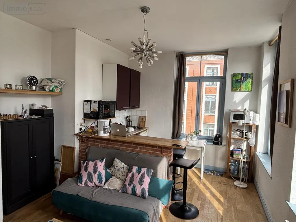 Appartement a vendre Lille 59800 Nord 59 32 m2 2 pièces 184200 euros 59002-1676 005