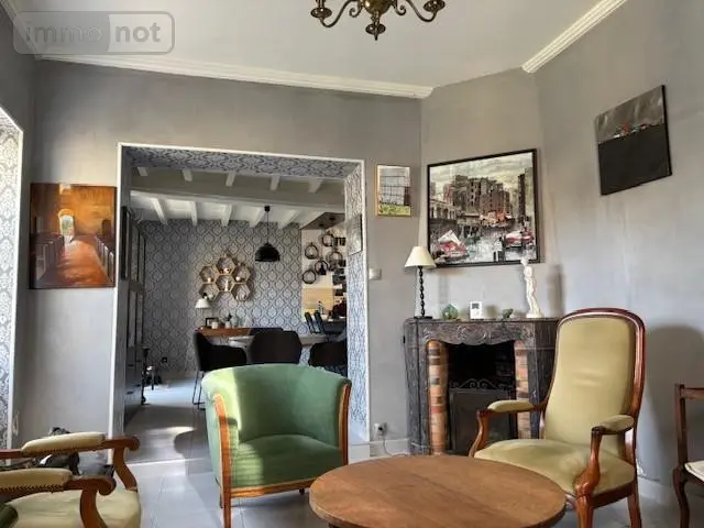 Maison a vendre Asnières-sur-Vègre 72430 Sarthe 72 152 m2 6 pièces 218400 euros 72068-2165 005