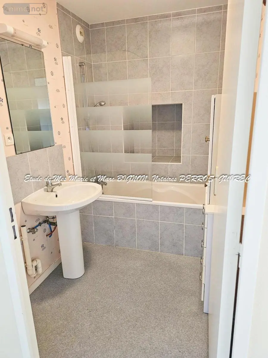 Appartement a vendre Trébeurden 22560 Côtes-d'Armor 22 46 m2 2 pièces 213610 euros 22093-100 007