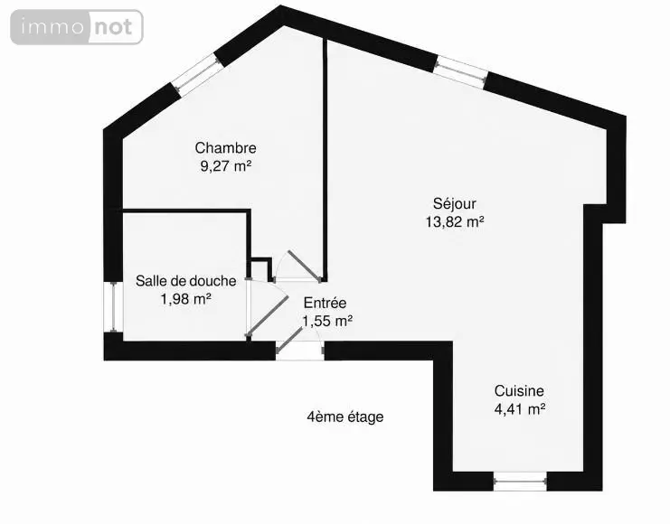 Appartement a vendre Suresnes 92150 Hauts-de-Seine 92 31 m2 2 pièces 167200 euros 75038-130 007