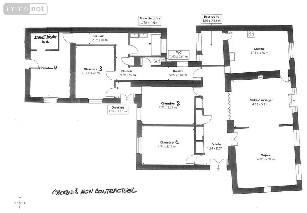 Appartement a vendre Paris 9e Arrondissement 75009 Paris 75 165 m2 6 pièces 1432480 euros 75197-247 010