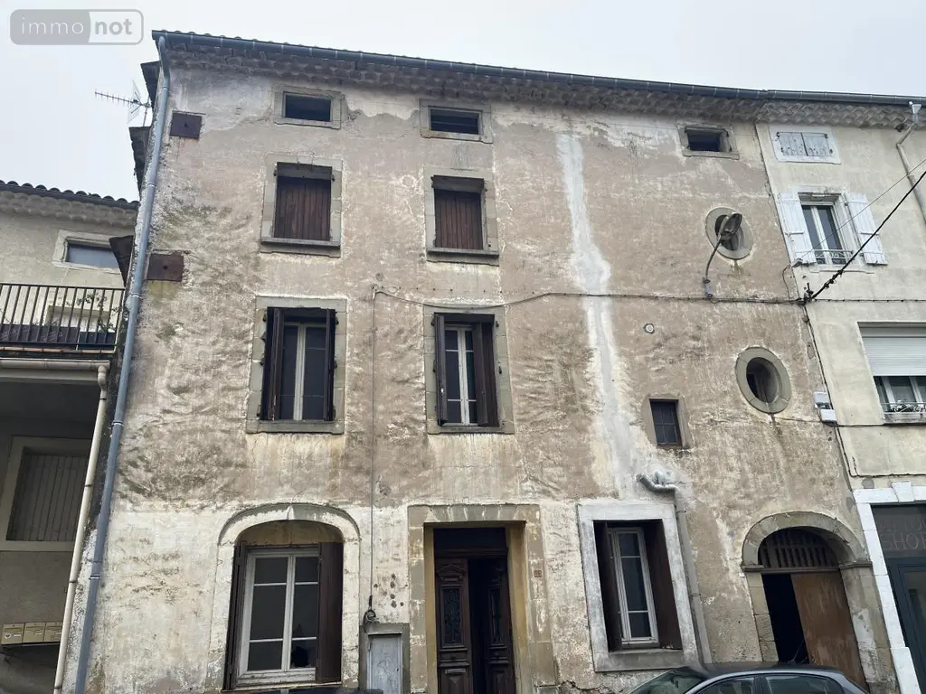 Maison a vendre Le Poujol-sur-Orb 34600 Hérault 34 110 m2 6 pièces 111300 euros 34074-115 002
