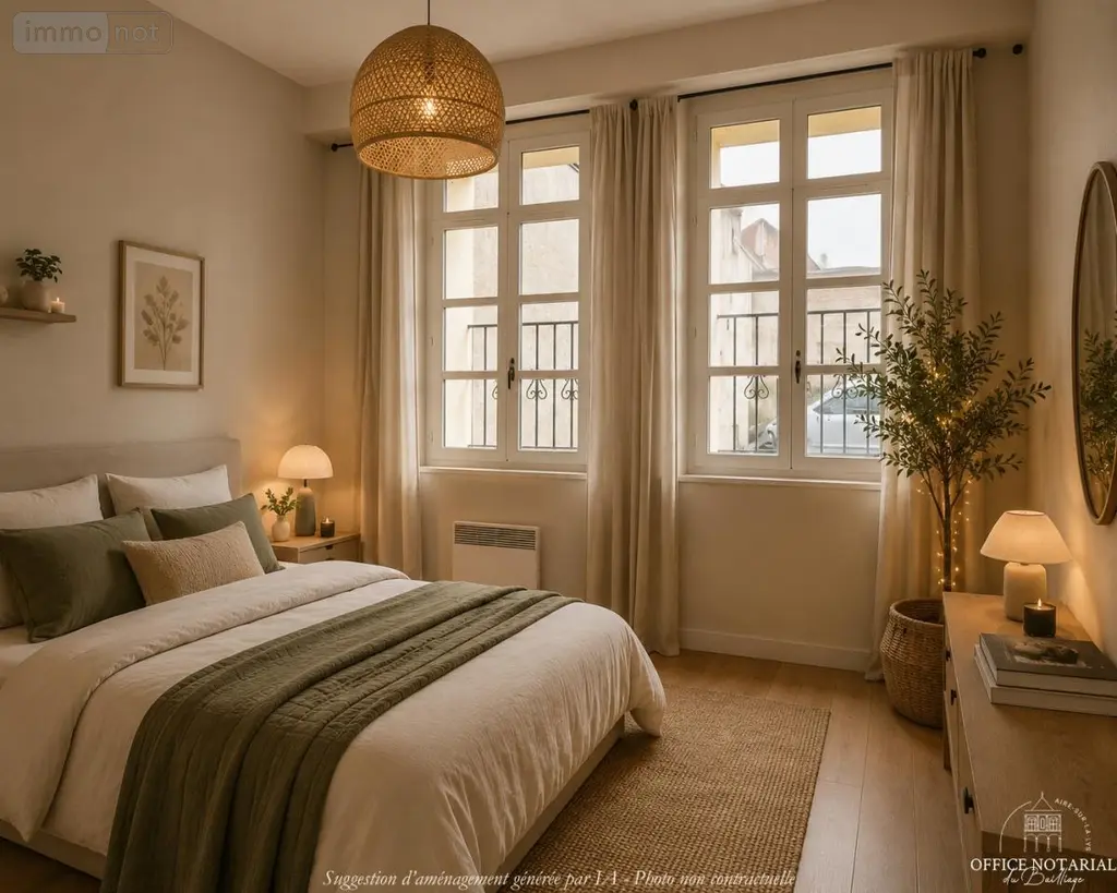 Appartement a vendre Aire-sur-la-Lys 62120 Pas-de-Calais 62 68 m2 3 pièces 89250 euros 62096-252 007