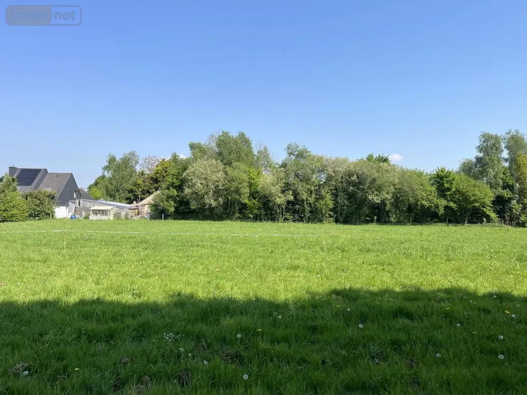Terrain a batir a vendre Taupont 56800 Morbihan 56 98860 euros 56044-1497 003