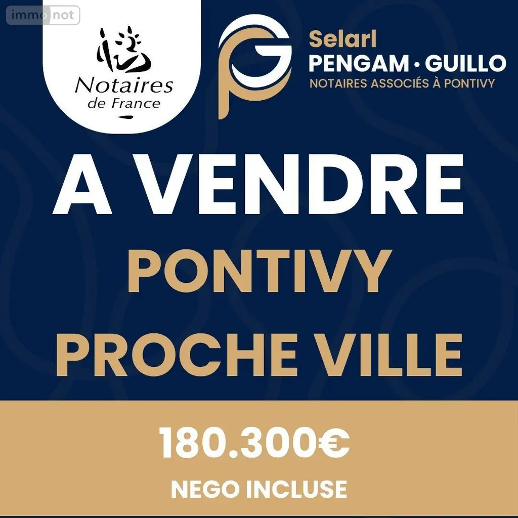 Maison a vendre Pontivy 56300 Morbihan 56 93 m2 4 pièces 180300 euros 56062-2298 002