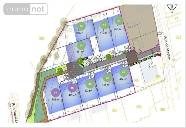 Terrain a batir a vendre Riec-sur-Bélon 29340 Finistère 29 87924 euros 56087-328 002