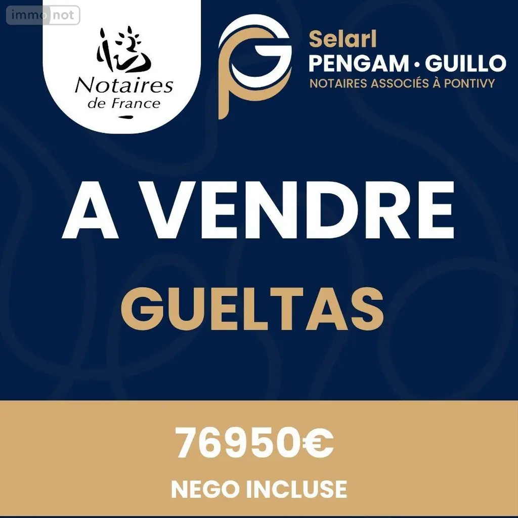 Maison a vendre Gueltas 56920 Morbihan 56 92 m2 4 pièces 76950 euros 56062-2053 002