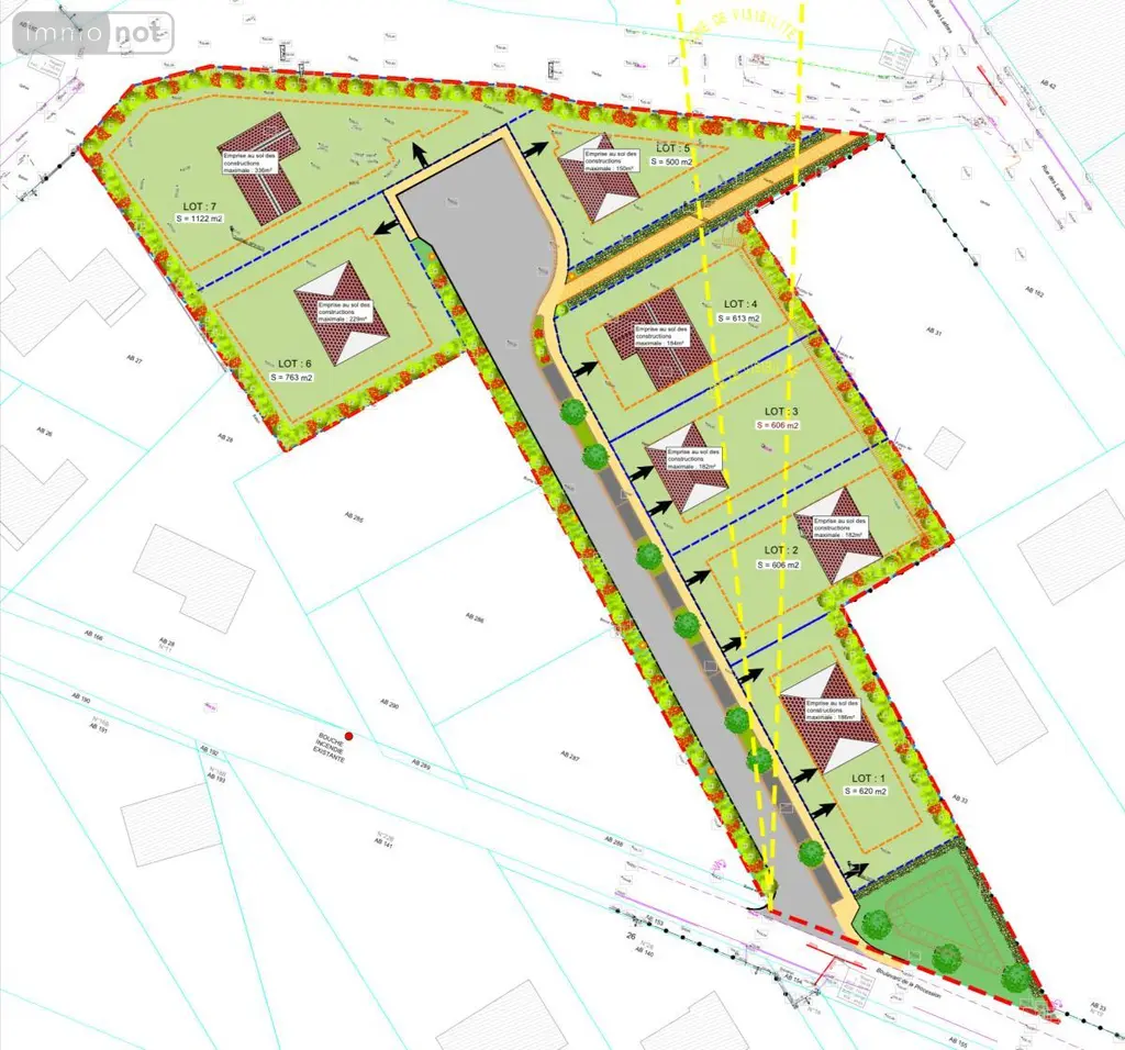 Terrain a batir a vendre Lavannes 51110 Marne 51 94500 euros 51066-1897 006