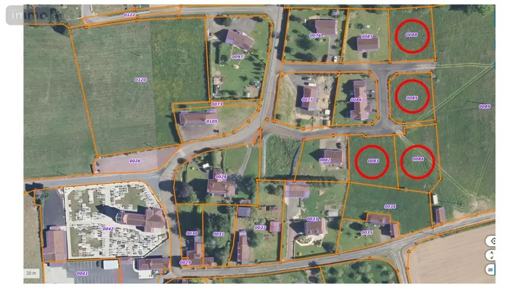 Terrain a batir a vendre Saint-Aubin-des-Bois 14380 Calvados 14 13936 euros 50038-2561 001