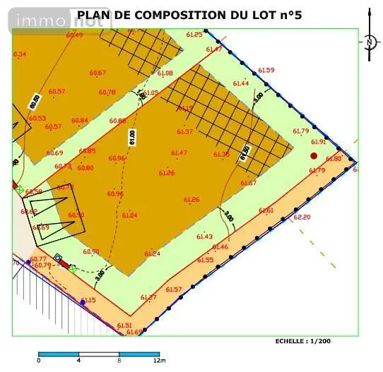 Terrain a batir a vendre Landerneau 29800 Finistère 29 113770 euros 29038-1715 003