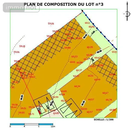 Terrain a batir a vendre Landerneau 29800 Finistère 29 100380 euros 29038-1713 003