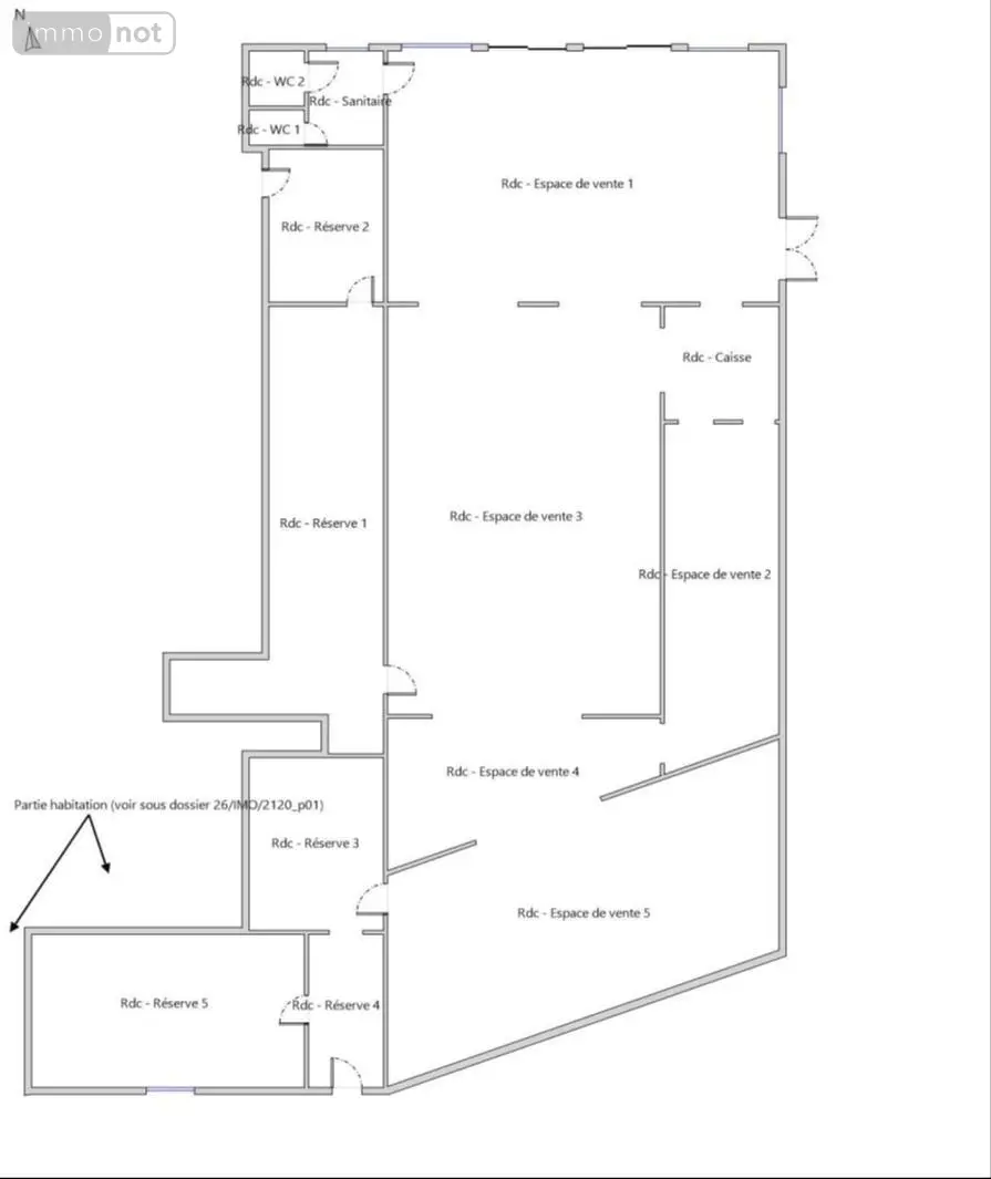 Fonds et murs commerciaux a vendre Saint-Germain-des-Prés 49170 Maine-et-Loire 49 320 m2 276672 euros 49019-3575 006
