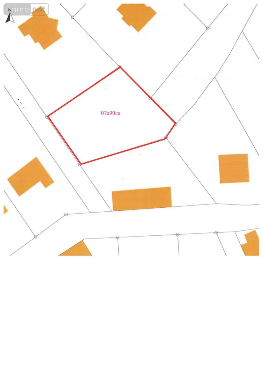 Terrain a batir a vendre Saint-Thuriau 56300 Morbihan 56 60420 euros 5LR 005