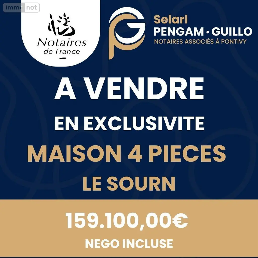 Maison a vendre Le Sourn 56300 Morbihan 56 143 m2 5 pièces 159100 euros 56062-2312 002