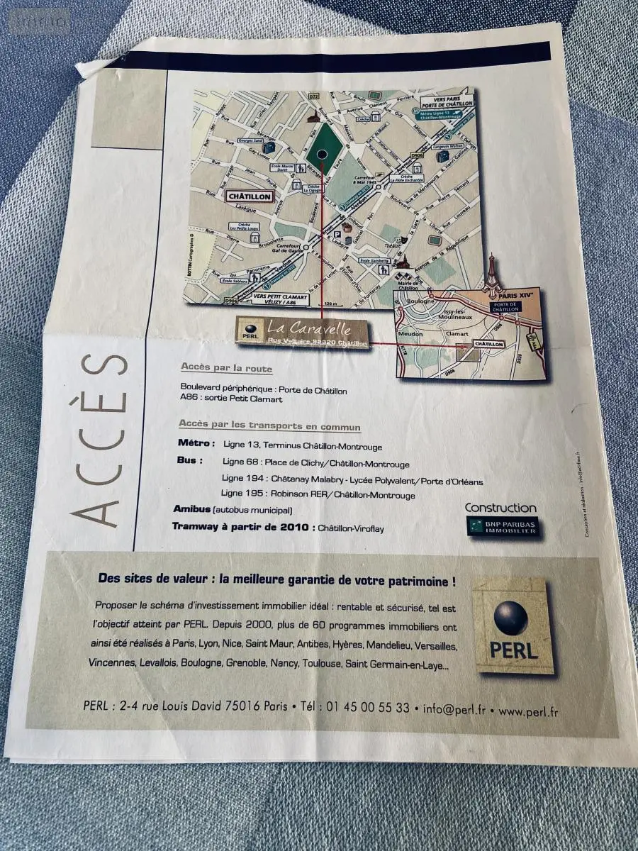 Appartement a vendre Châtillon 92320 Hauts-de-Seine 92 32 m2 1 pièce 233272 euros 79066-125 011