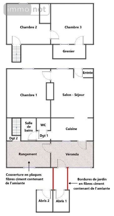 Maison a vendre Marolles-les-Braults 72260 Sarthe 72 70 m2 4 pièces 69140 euros 72126-2688 018