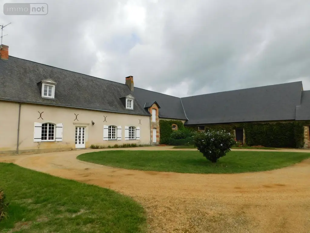 Maison a vendre Morannes sur Sarthe-Daumeray 49640 Maine-et-Loire 49 281 m2 10 pièces 519000 euros 49096-1384 001