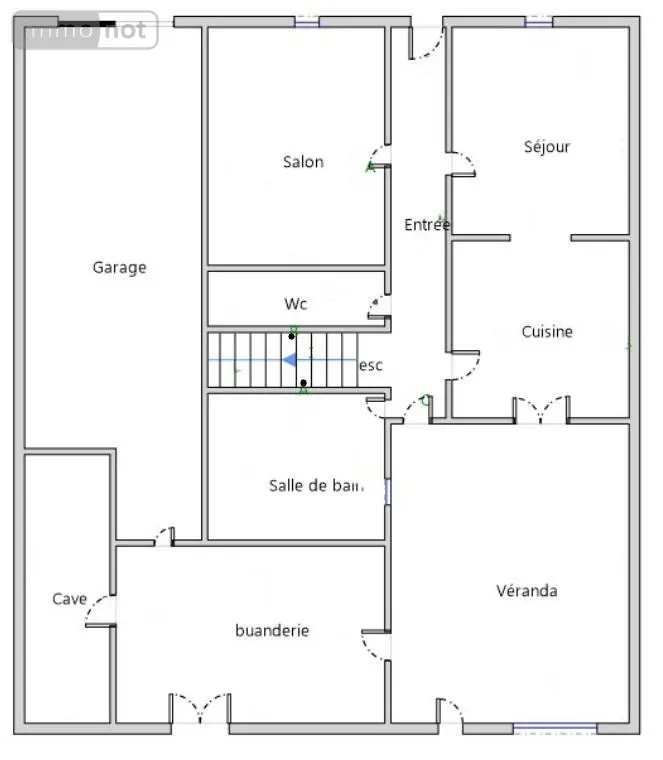 Maison a vendre Marolles-les-Braults 72260 Sarthe 72 109 m2 5 pièces 105400 euros 72126-2990 002