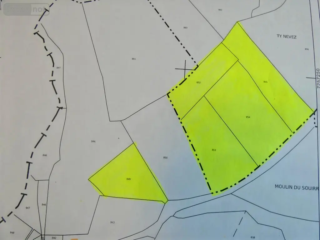 Terrains de loisirs bois etangs a vendre Brasparts 29190 Finistère 29 8000 euros 29129-1075 001