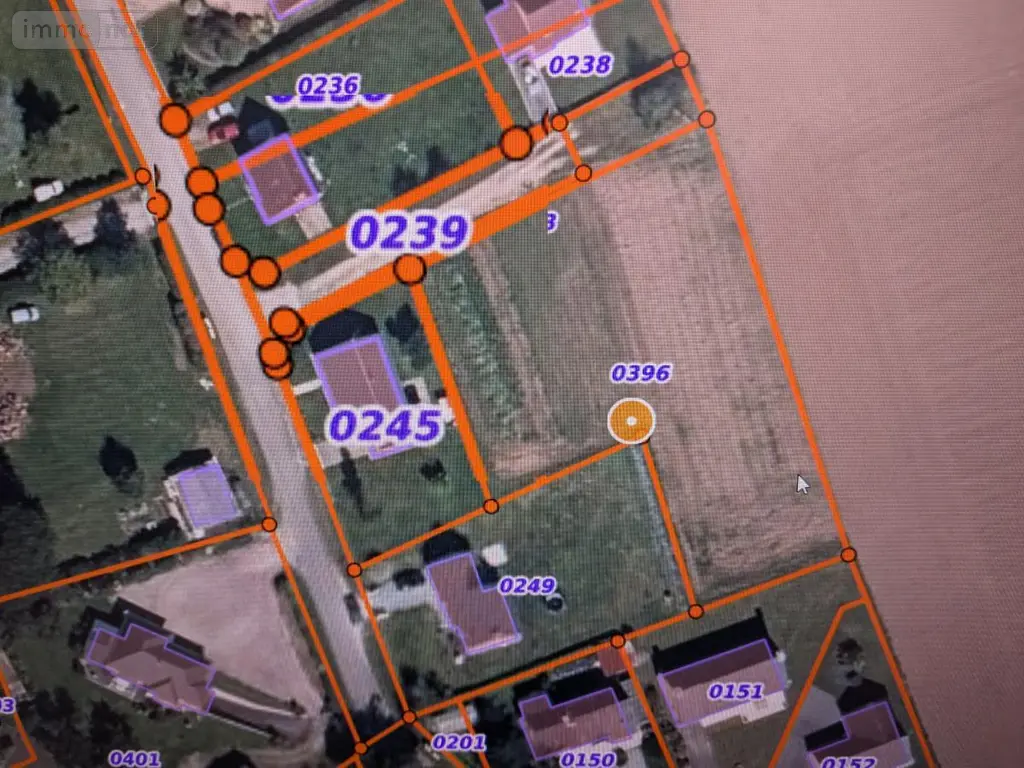 Terrain a batir a vendre Roudouallec 56110 Morbihan 56 23900 euros 56071-2521 001