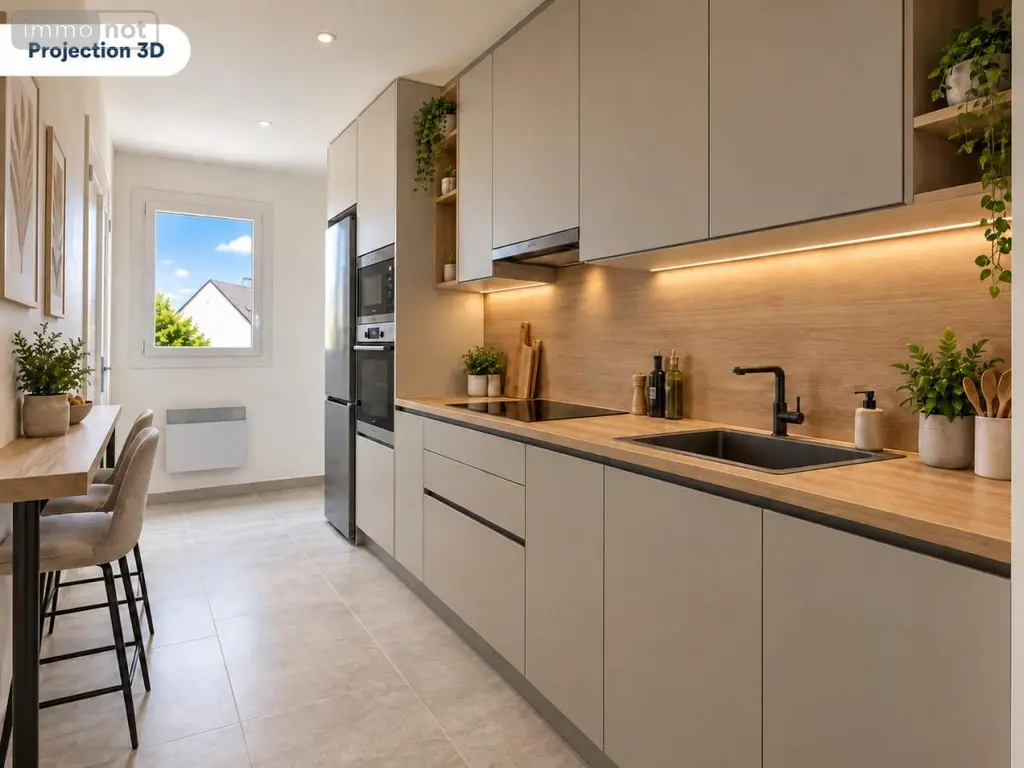 Appartement a vendre Ballan-Miré 37510 Indre-et-Loire 37 48 m2 2 pièces 136500 euros 37096-66 005