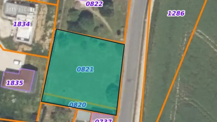 Terrain a batir a vendre Paucourt 45200 Loiret 45 64300 euros 45052-1452 002