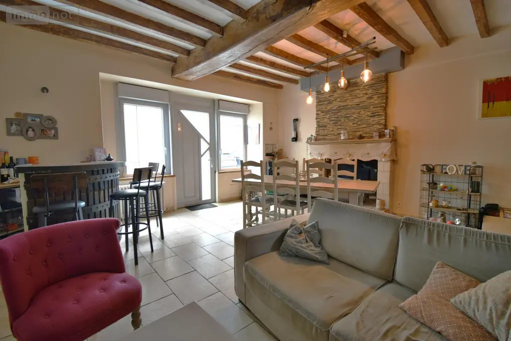 Maison a vendre Val d'Erdre-Auxence 49370 Maine-et-Loire 49 124 m2 6 pièces 188800 euros 49019-3462 002