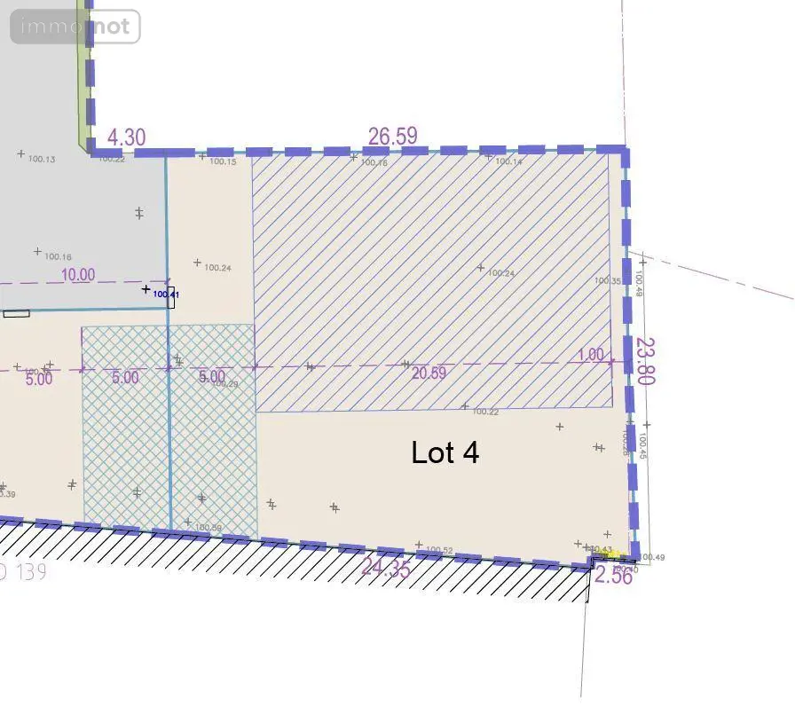 Terrain a batir a vendre Questembert 56230 Morbihan 56 161122 euros 56084-308 002