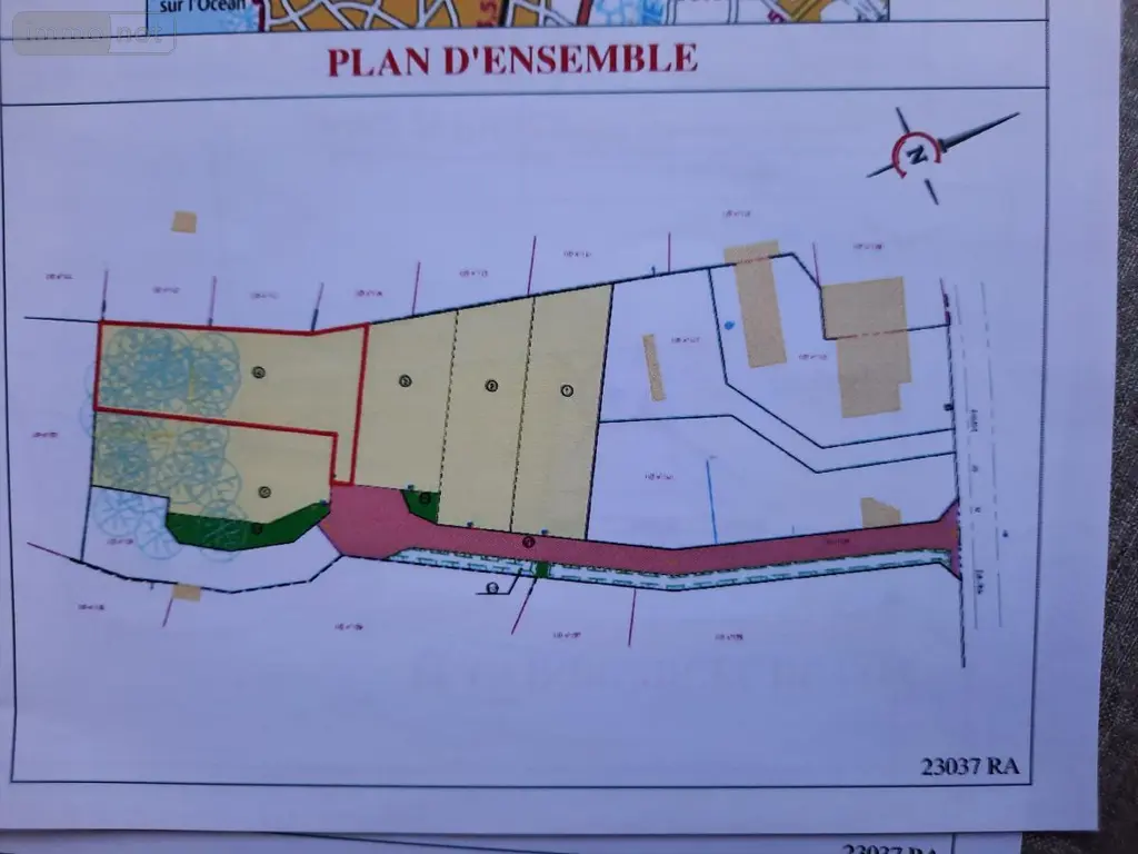 Terrain a batir a vendre Saint-Hilaire-de-Riez 85270 Vendée 85 199015 euros 85091-5158 006