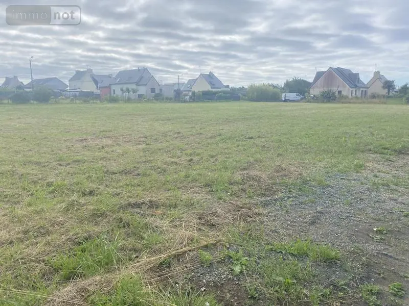 Terrain a batir a vendre Plomeur 29120 Finistère 29 77000 euros 29022-1740 002