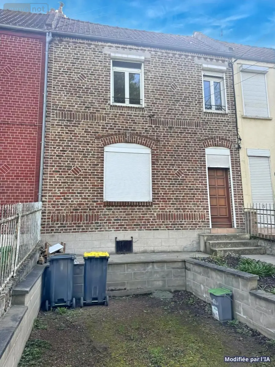 Maison a vendre Escaudœuvres 59161 Nord 59 105 m2 5 pièces 85500 euros 59084-1993 002