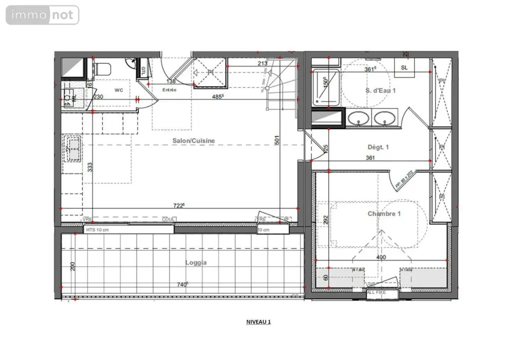 Appartement a vendre Pacé 35740 Ille-et-Vilaine 35 93 m2 4 pièces 525000 euros 35021-2046 006