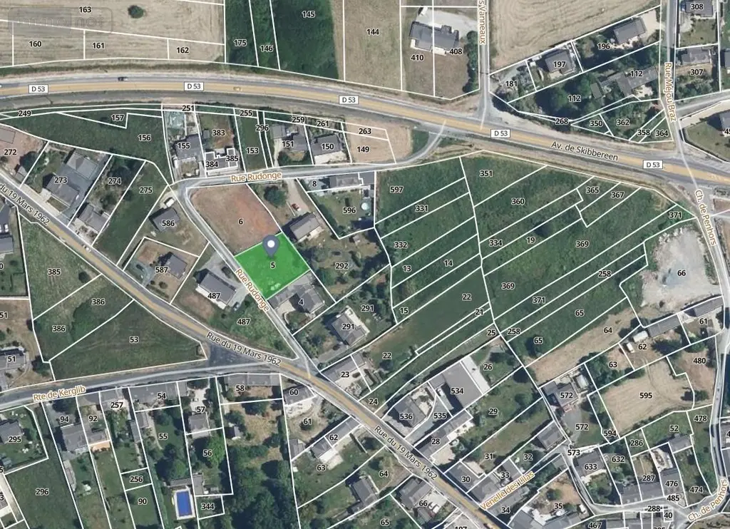Terrain a batir a vendre Penmarch 29760 Finistère 29 86400 euros 29022-1647 003