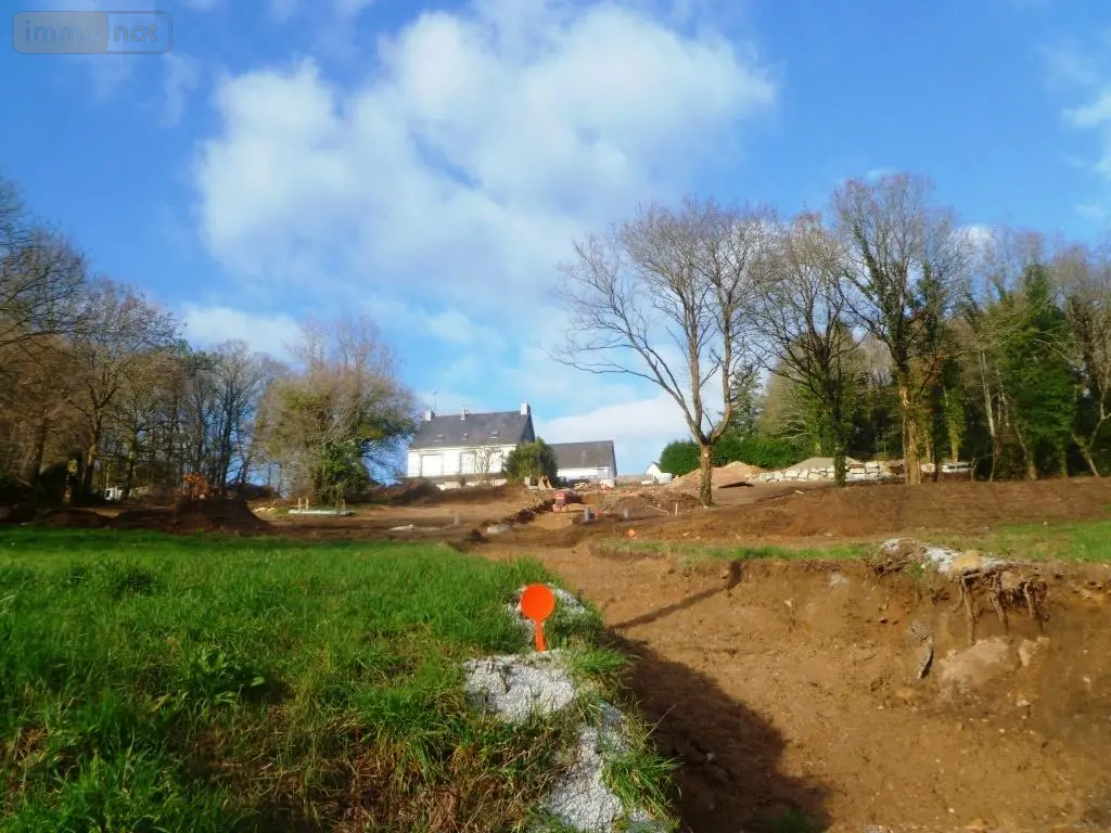 Terrain a batir a vendre Guémené-sur-Scorff 56160 Morbihan 56 30925 euros 56075-2009 006