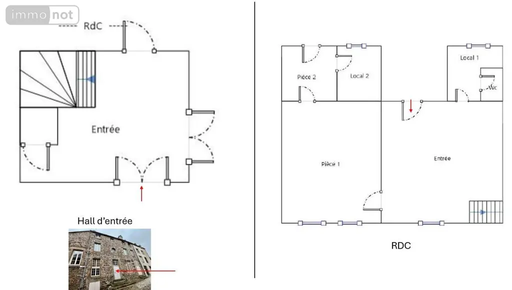 Immeuble de rapport a vendre Dol-de-Bretagne 35120 Ille-et-Vilaine 35 226 m2 220680 euros 35130-3869 029