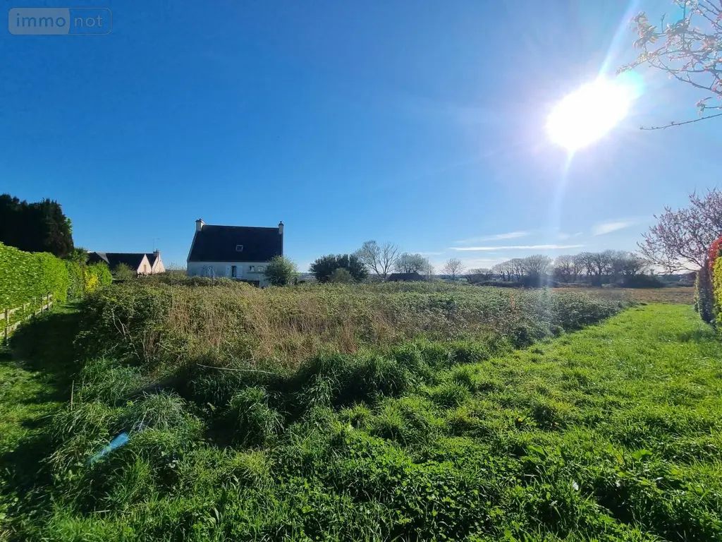 Terrain a batir a vendre Kerlaz 29100 Finistère 29 85800 euros 29127-1248 001