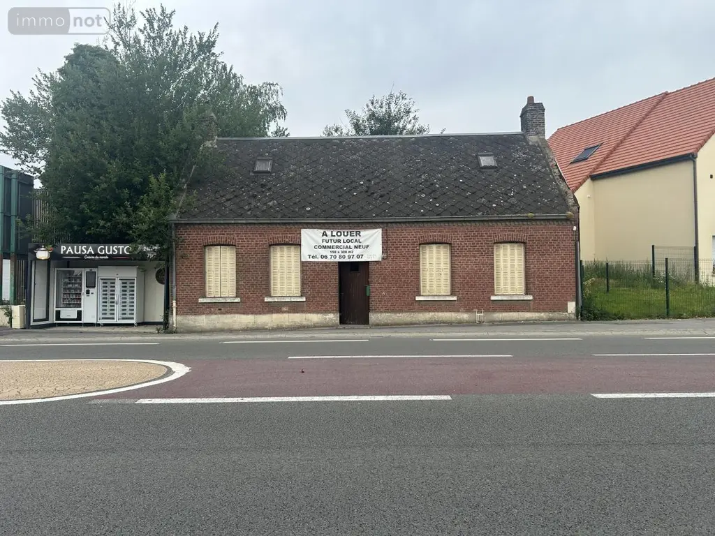 Location fonds et murs commerciaux Proville 59267 Nord 59 170 m2 4 pièces 2900 euros 59083-L1691 001