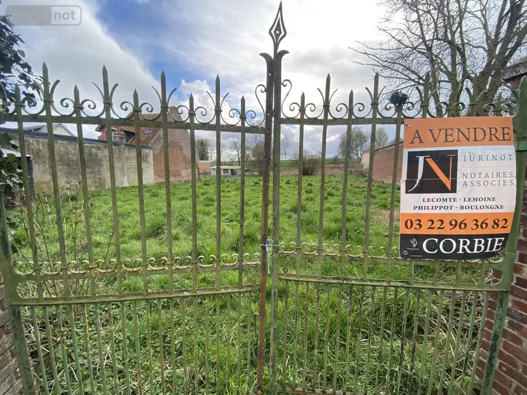 Terrain a batir a vendre Bouzincourt 80300 Somme 80 51300 euros 80121-2250 004
