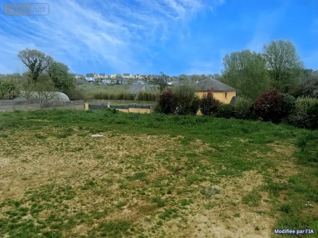 Terrain a batir a vendre Plouzévédé 29440 Finistère 29 21400 euros 29101-1679 002