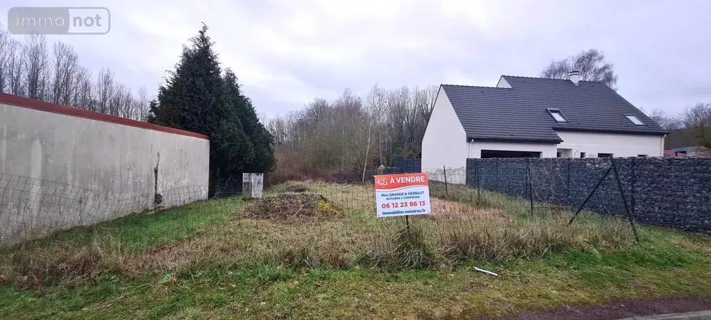 Terrain a batir a vendre Ribécourt-Dreslincourt 60170 Oise 60 69250 euros 60051-965 001