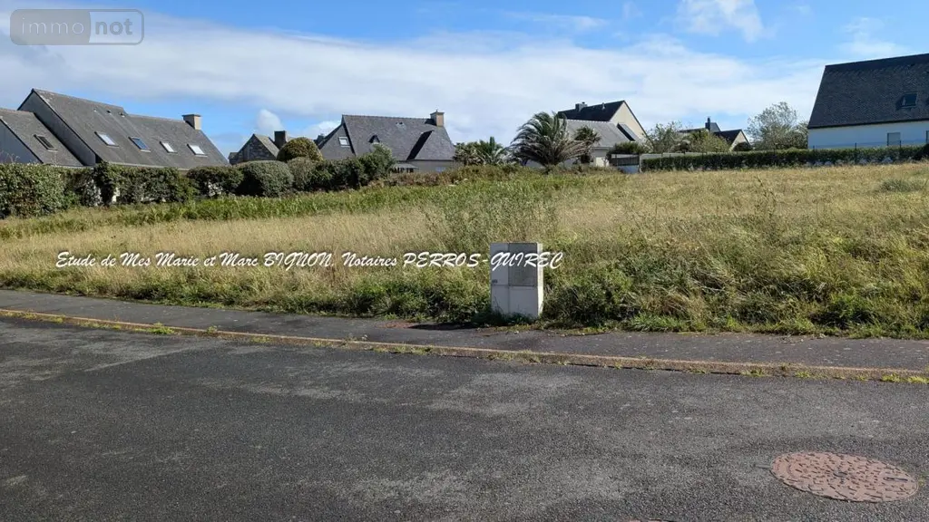 Terrain a batir a vendre Perros-Guirec 22700 Côtes-d'Armor 22 291760 euros 22093-119 001