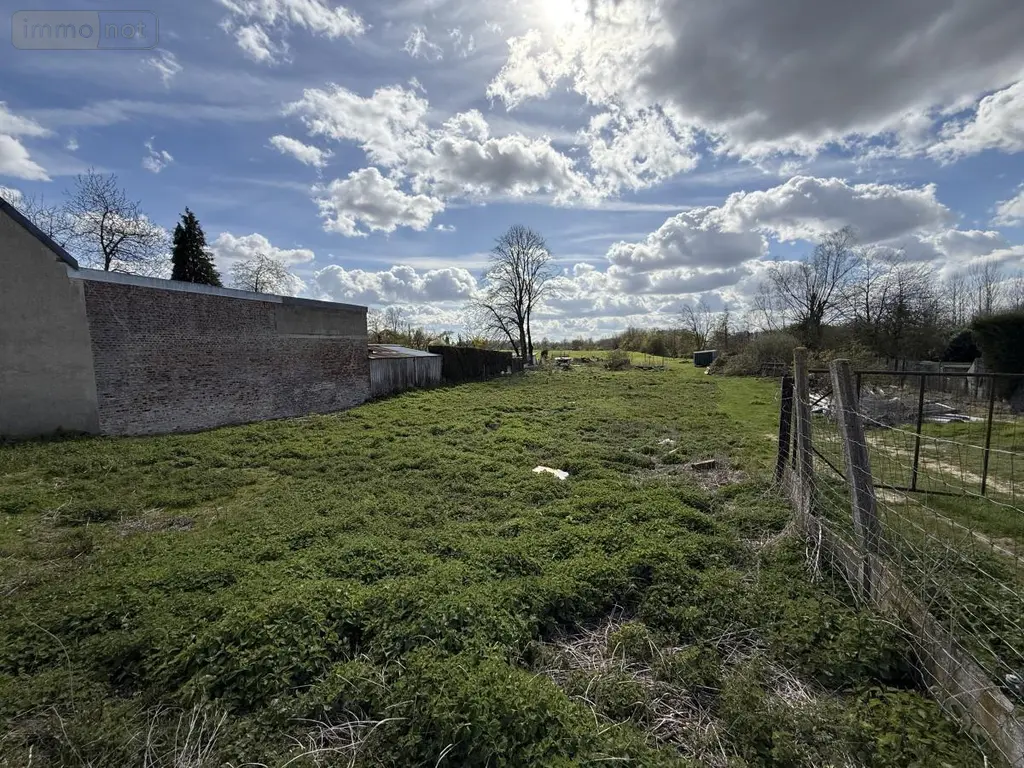 Terrain a batir a vendre Bonnay 80800 Somme 80 39000 euros 80121-2818 002