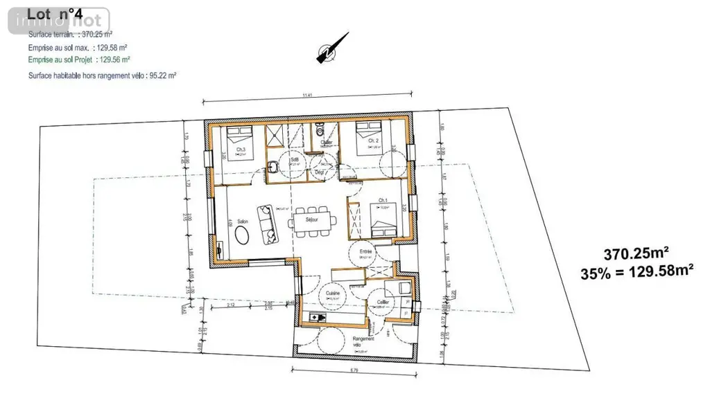Terrain a batir a vendre Le Grand-Village-Plage 17370 Charente-Maritime 17 116600 euros 79066-116 013
