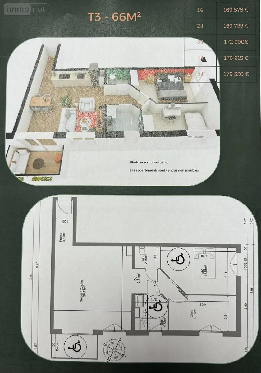 Immeuble de rapport a vendre Fouilloy 80800 Somme 80 53 m2 134736 euros 80121-2406 006