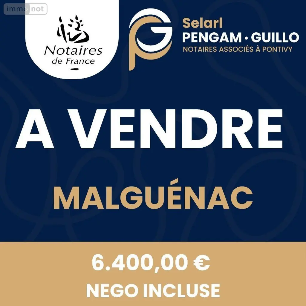 Terrains de loisirs bois etangs a vendre Malguénac 56300 Morbihan 56 6400 euros 56062-2019 002