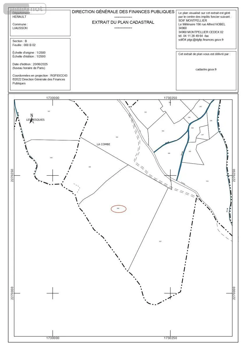 Terrains de loisirs bois etangs a vendre Liausson 34800 Hérault 34 42500 euros 34074-209 004