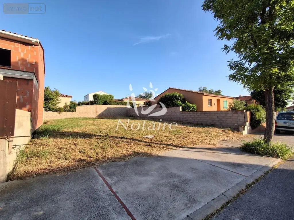 Terrain a batir a vendre Bages 66670 Pyrénées-Orientales 66 135000 euros 66060-39 002