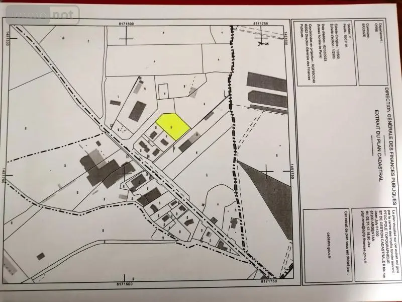 Terrain a batir a vendre Briouze 61220 Orne 61 38000 euros 61030-1179 002