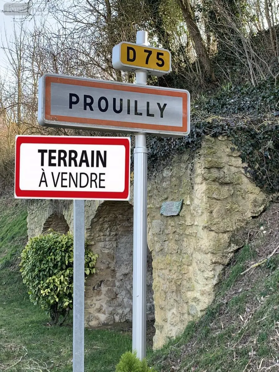 Terrain a batir a vendre Prouilly 51140 Marne 51 79000 euros 51082-2239 002