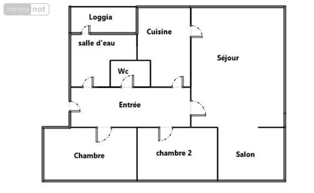 Appartement a vendre Vannes 56000 Morbihan 56 67 m2 3 pièces 216800 euros 56062-2251 003